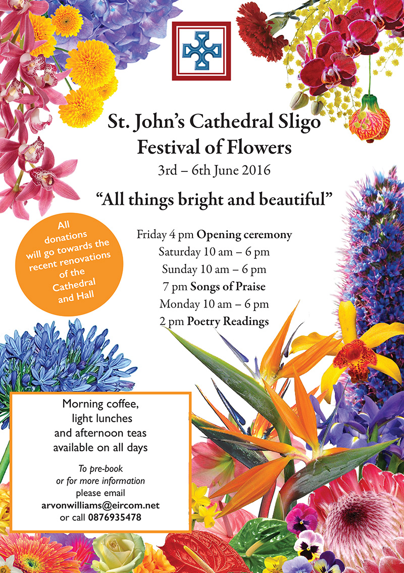 Flower Festival - St John's Cathedral, Sligo - 3-6th June 2016